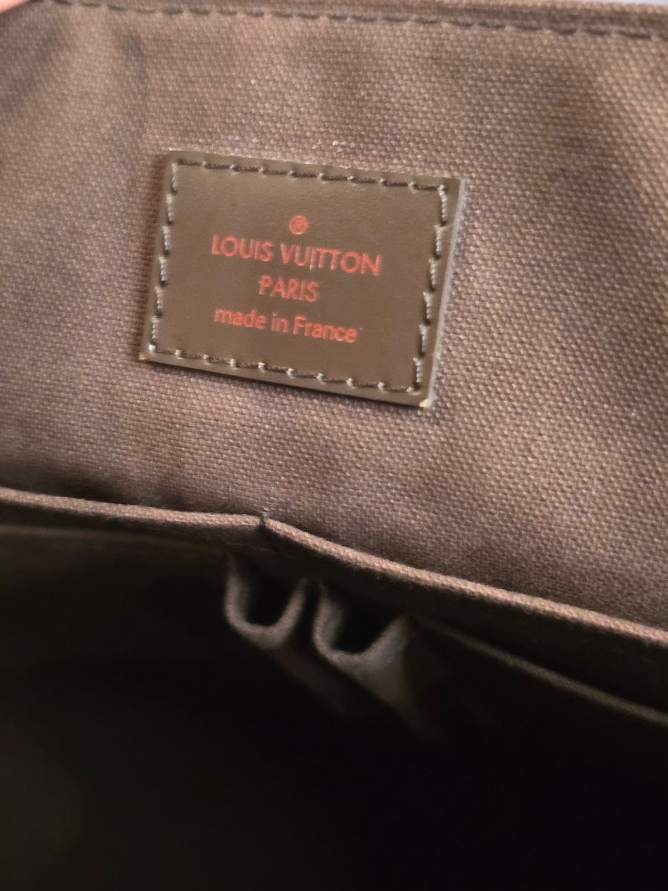 Louis Vuitton District Messenger Bag Damier Ebene Canvas Messenger Bag
