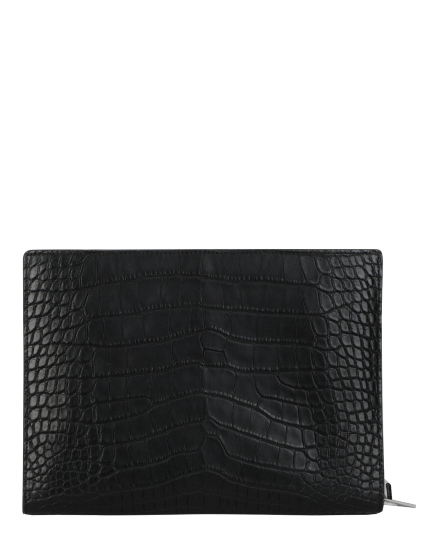 Bottega Veneta Alligator Leather Clutch Mens 608600-V2030-1000