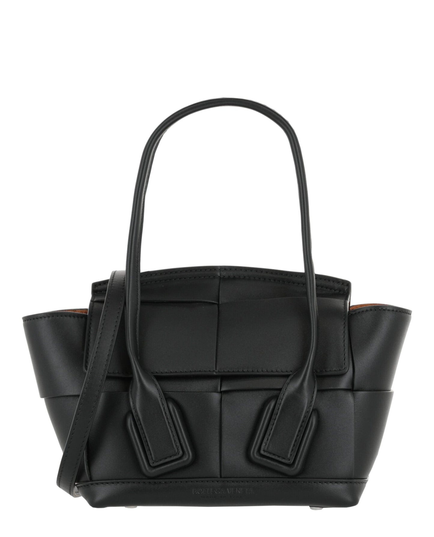 Bottega Veneta Arco 33 Mini Grainy Leather Top-Handle Bag Womens 600606-VMAP1-1229