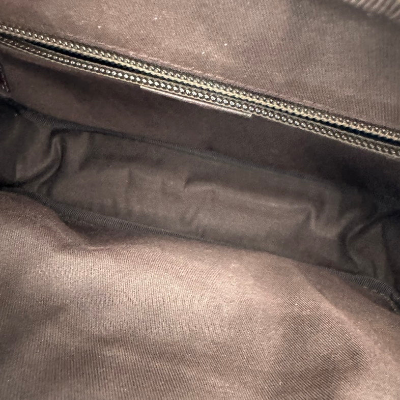 Gucci Beige Canvas Crossbody Bag Medium Size