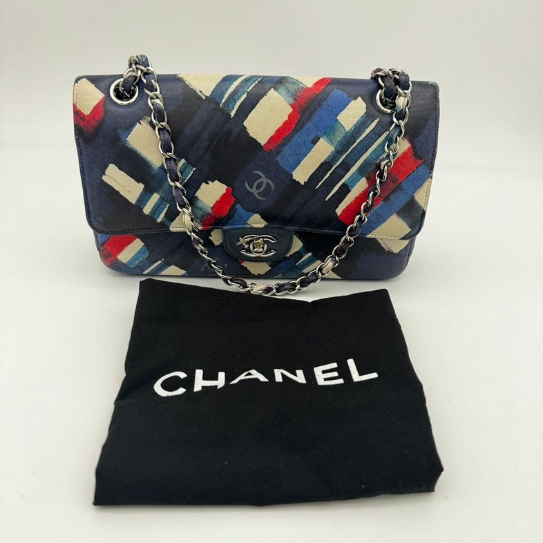 Chanel Multicolor Leather Shoulder Bag Medium