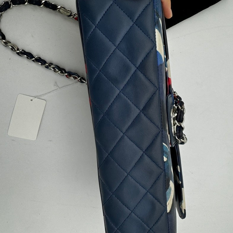 Chanel Multicolor Leather Shoulder Bag Medium