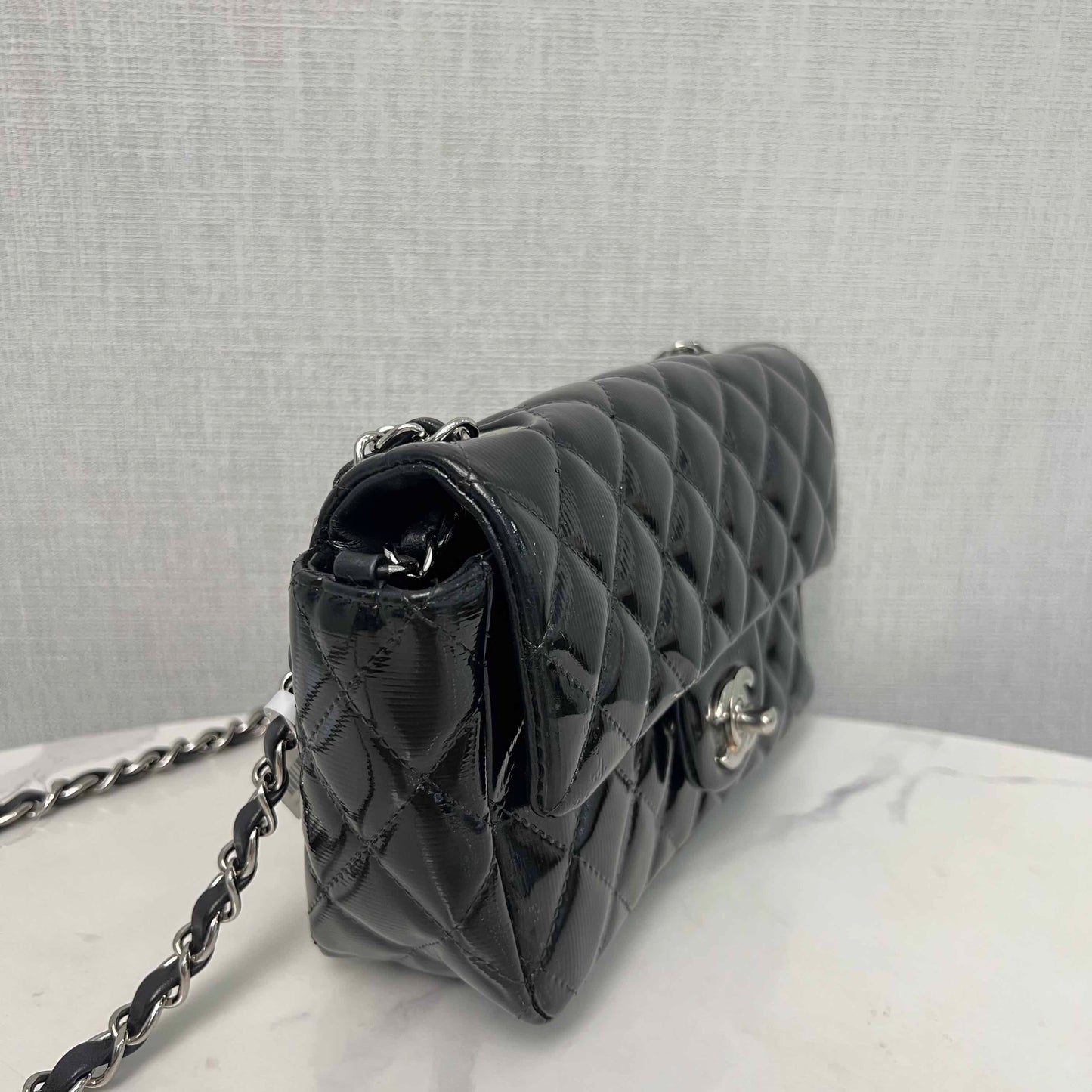 Chanel Classic Flap CF Mini Black Quilted Leather Chain Shoulder Bag