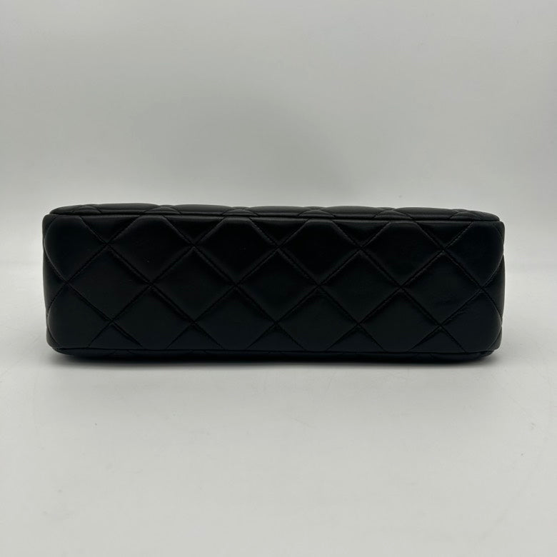 Chanel Medium Black Quilted Leather Shoulder Bag