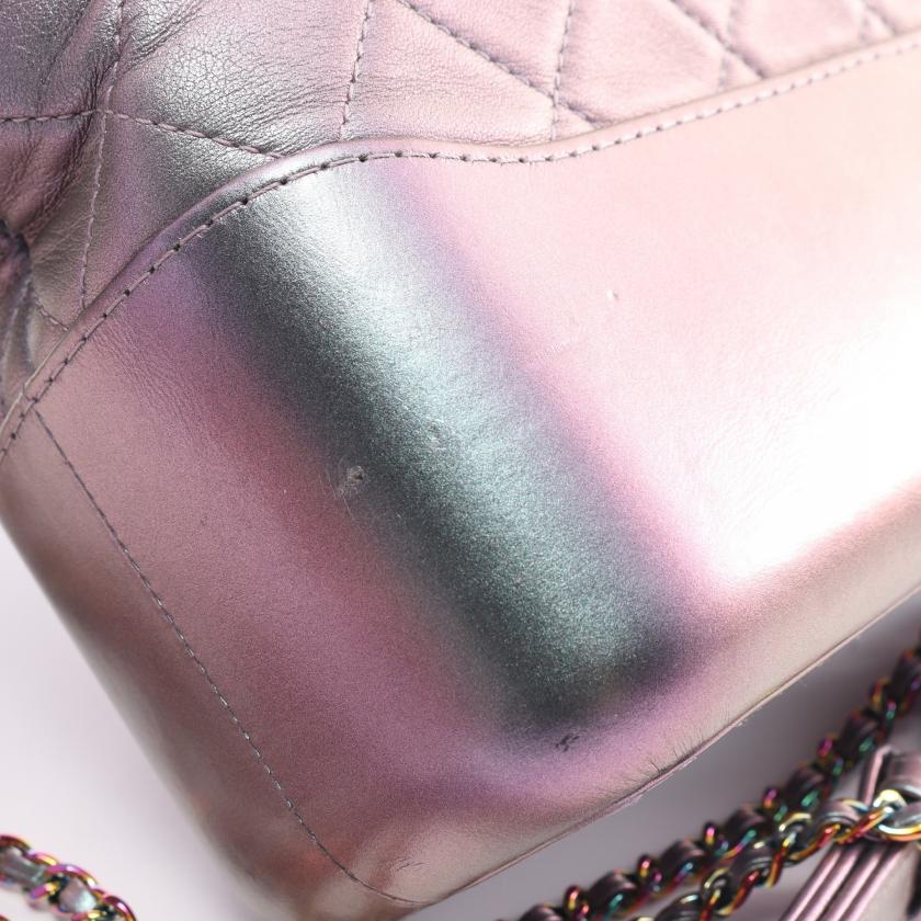 Chanel Gabriel Hobo Chain Shoulder Bag Rainbow Hardware
