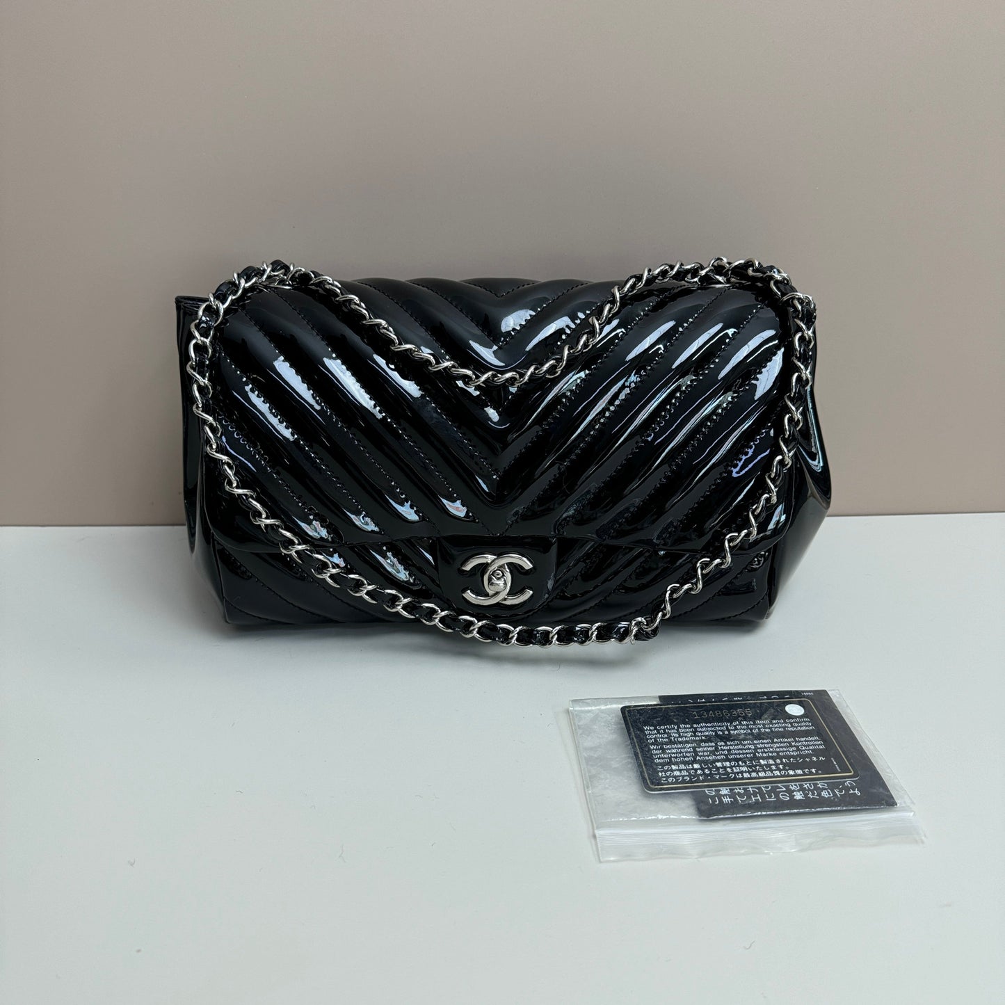 Chanel Classic Double Flap Quilted Medium Shoulderbag Black