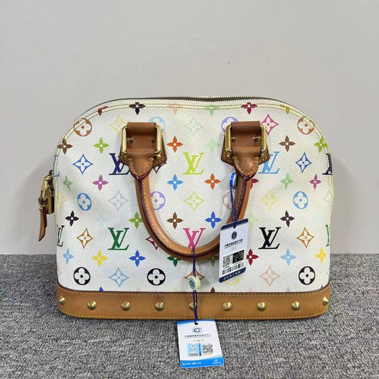 Louis Vuitton Alma Multicolor Handbag