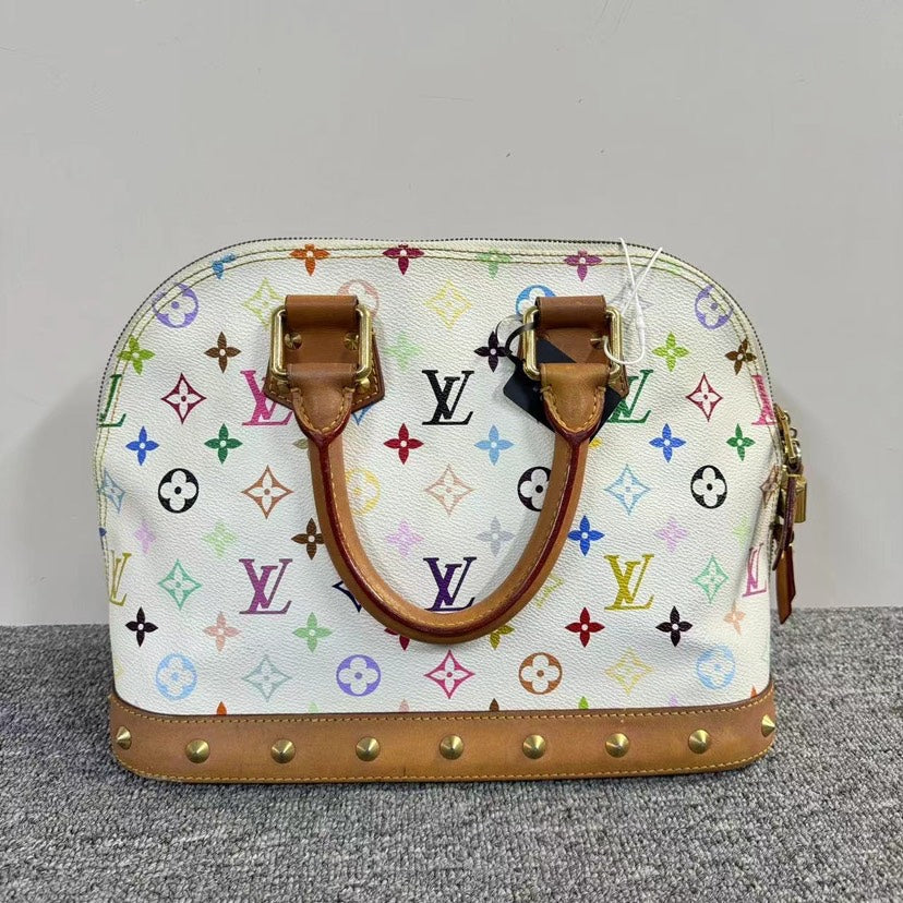 Louis Vuitton Alma Multicolor Handbag