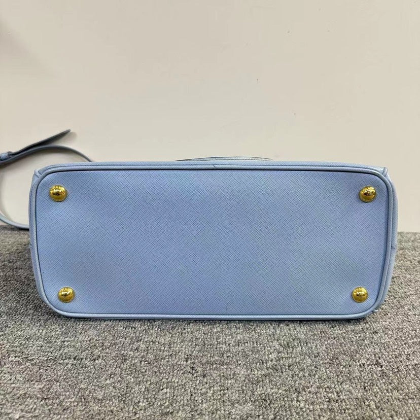 Prada Saffiano Tote Light Blue Bag