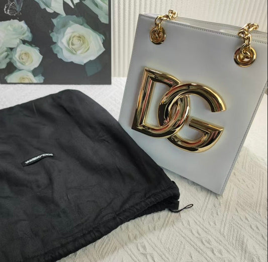 Dolce and Gabbana White Tote Bag