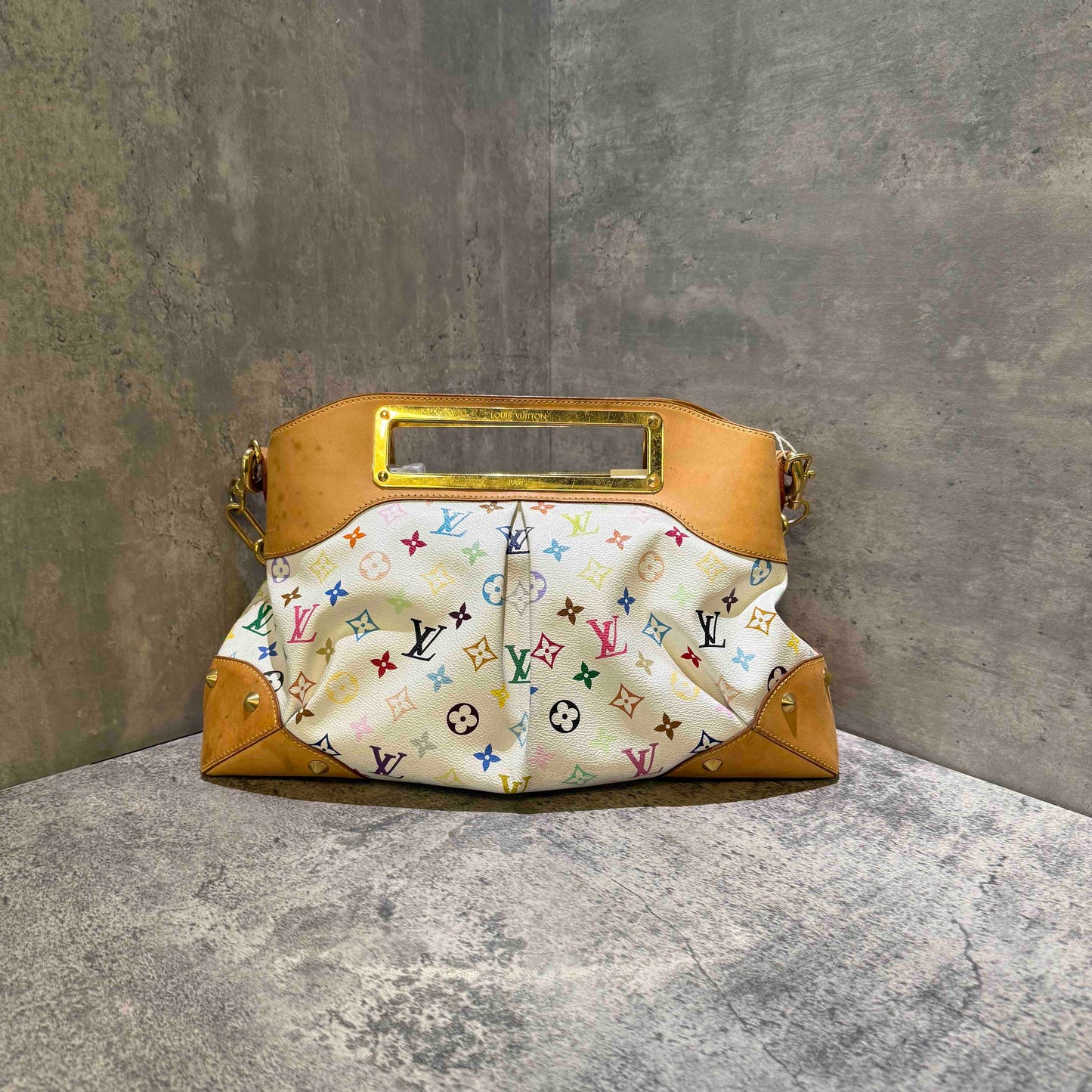 Louis Vuitton Murakami Judy Multicolor Handbag