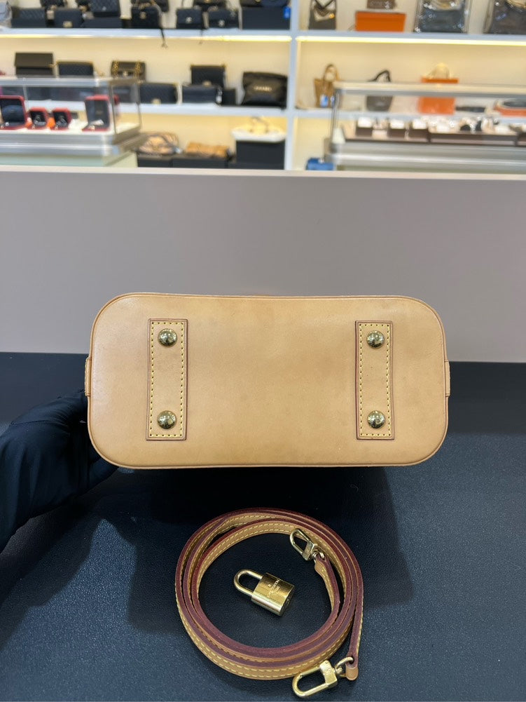 Louis Vuitton Alma BB Monogram Brown Handbag