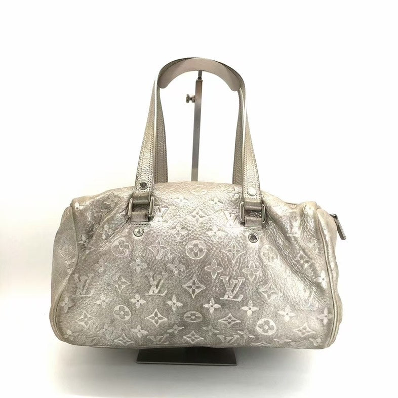 Louis Vuitton Galliera Silver Shoulder Bag
