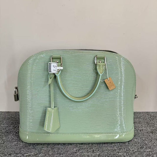 Louis Vuitton Epi Leather Alma Bag Green