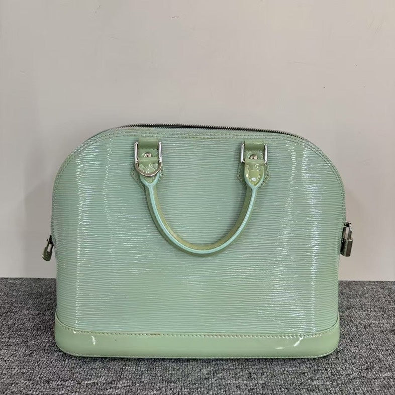 Louis Vuitton Epi Leather Alma Bag Green