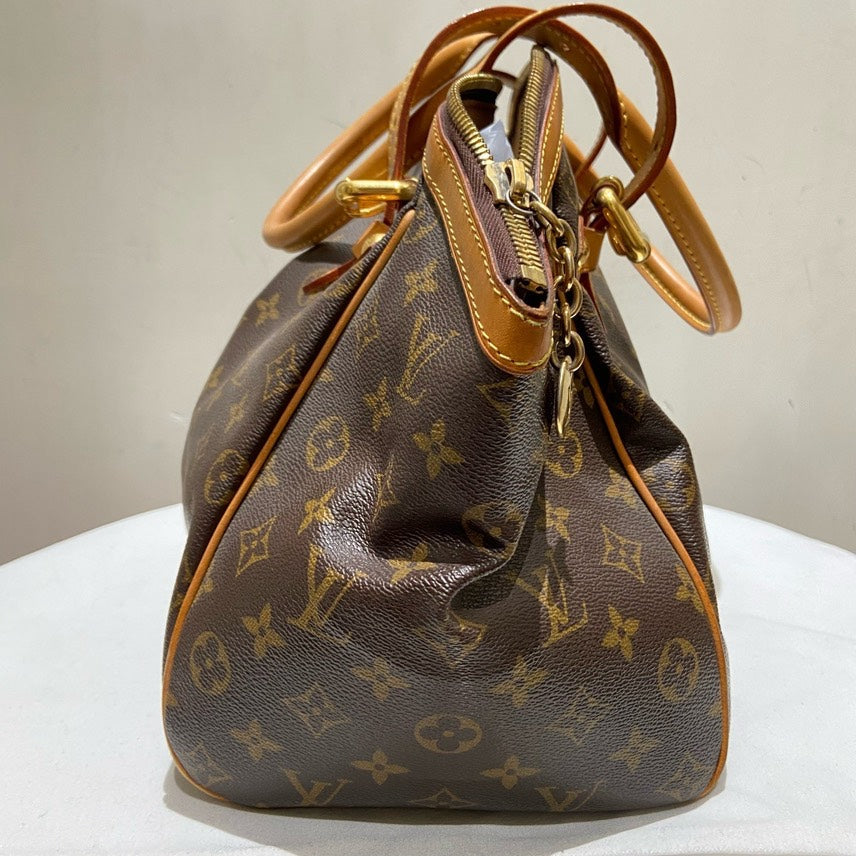 Louis Vuitton Monogram Tivoli Brown Tote Bag