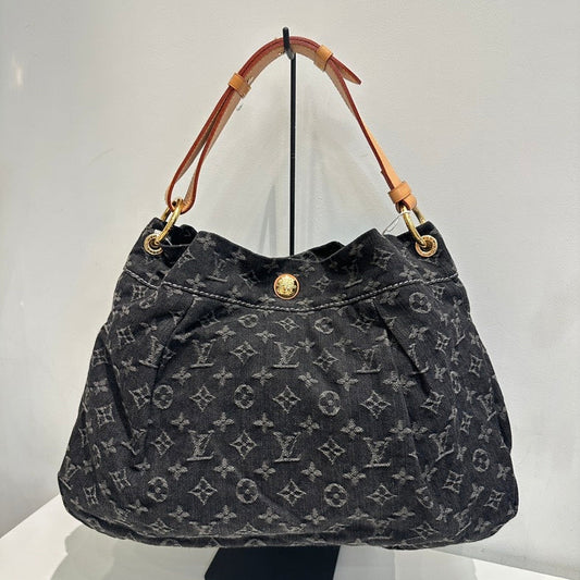 Louis Vuitton Denim Daily PM Black Shoulder Bag -