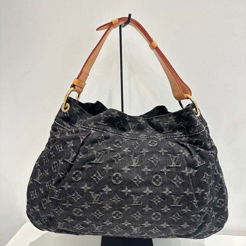 Louis Vuitton Denim Daily PM Black Shoulder Bag -