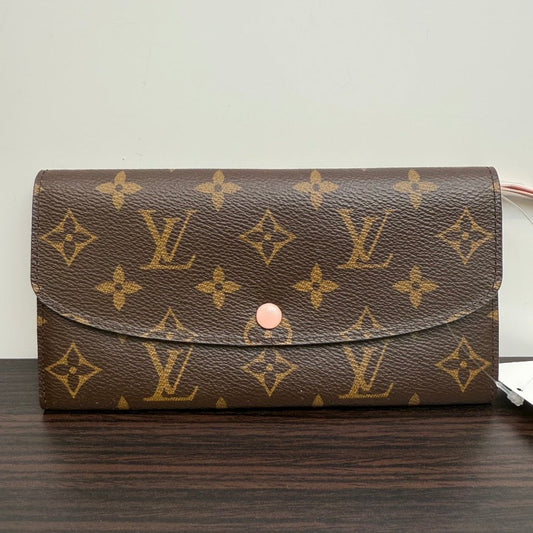 Louis Vuitton Monogram Long Wallet B0011 in Brown Leather - Preloved Condition