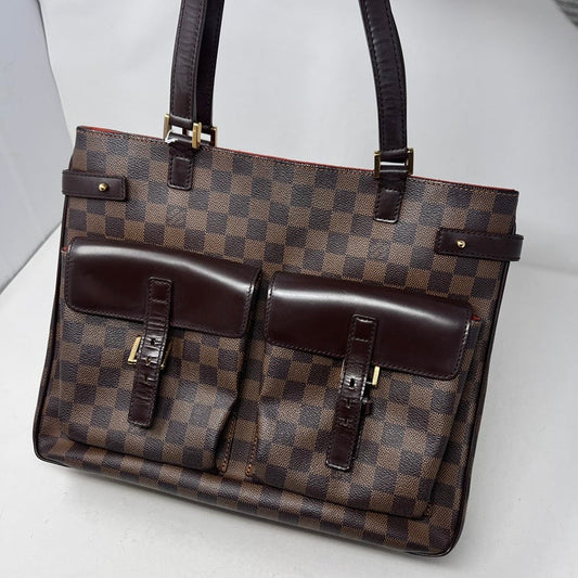 Preloved Louis Vuitton Damier Ebene Canvas Tote Bag AF638