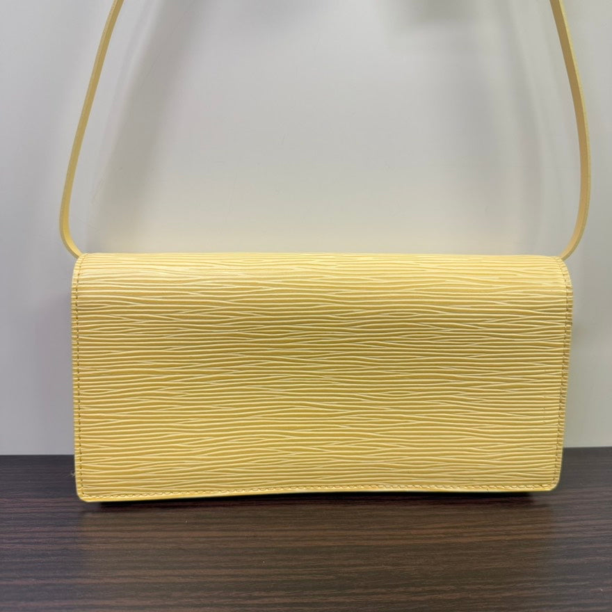 Louis Vuitton Epi Leather Yellow Shoulder Bag LB109978