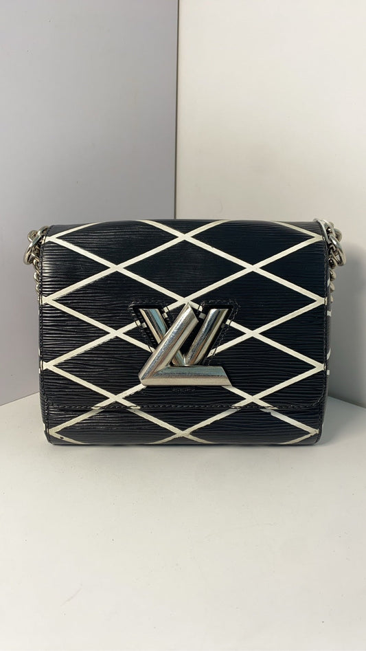 Louis Vuitton Twist Small Black Shoulder Bag - Preloved