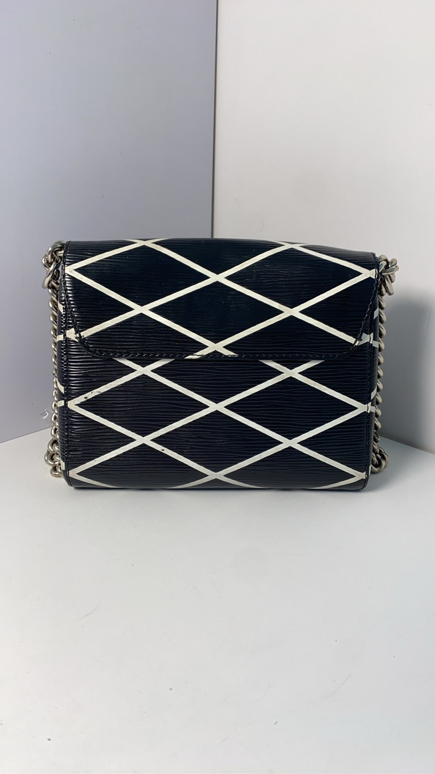 Louis Vuitton Twist Small Black Shoulder Bag - Preloved