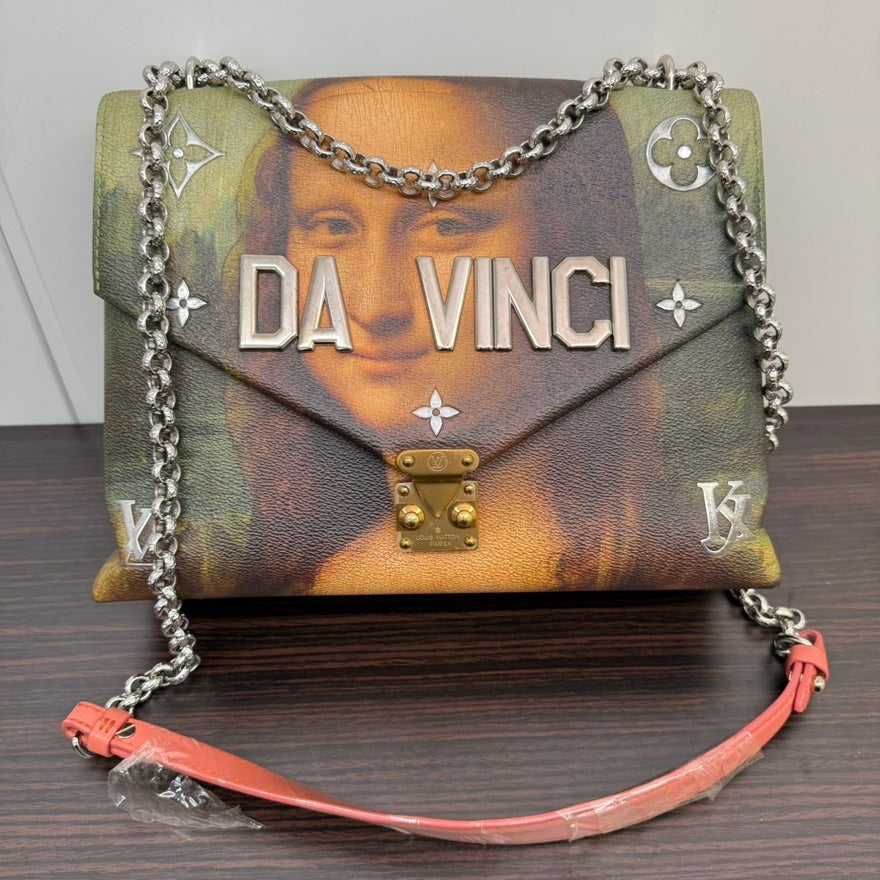 Limited✨Louis Vuitton Da Vinci Chain Bag NGB441 Multicolor Shoulder Bag