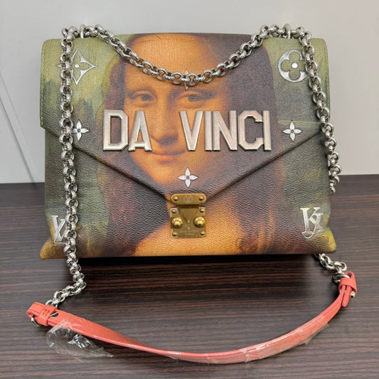 Limited✨Louis Vuitton Da Vinci Chain Bag NGB441 Multicolor Shoulder Bag