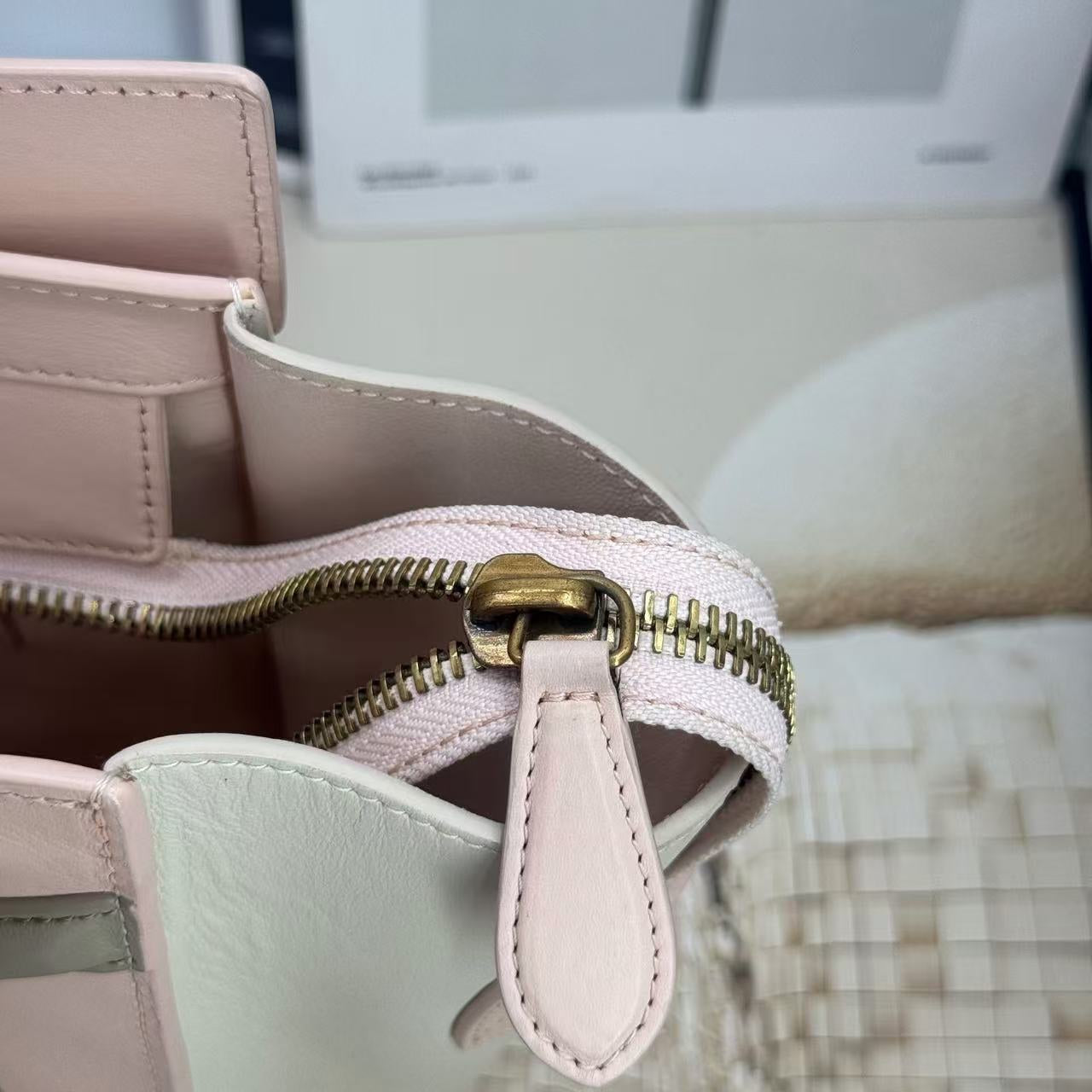 Celine Luggage Tote Bag in Cream - Preloved, Leather, Tote Handbag