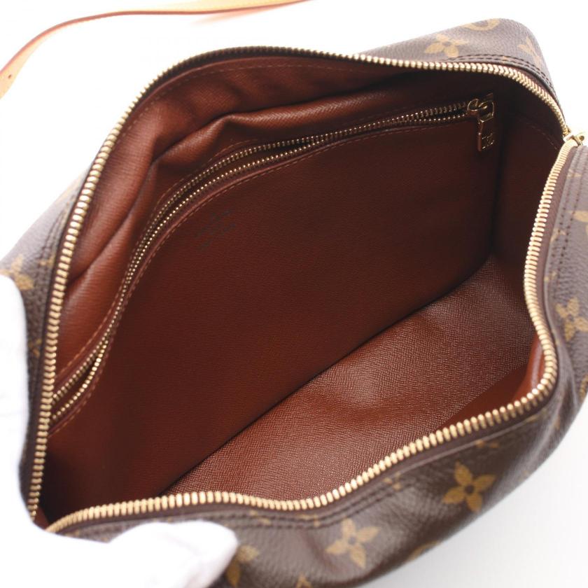 Louis Vuitton Trocadero 30 Monogram Shoulder Bag PVC Leather Brown
