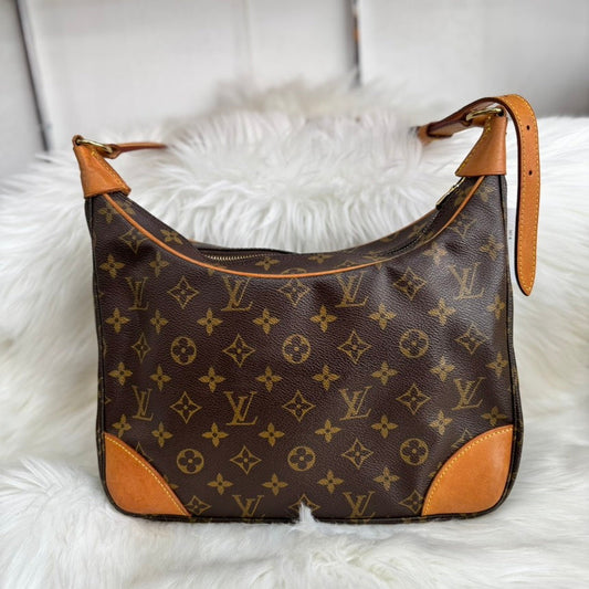 Louis Vuitton Monogram Boulogne Brown Shoulder Bag