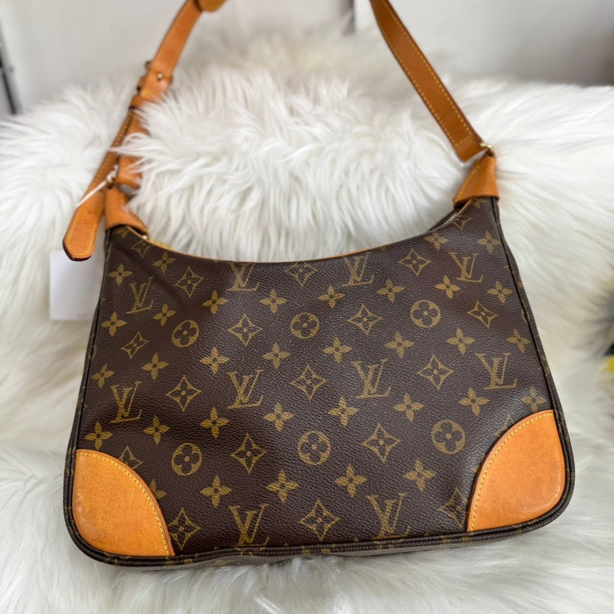 Louis Vuitton Monogram Boulogne Brown Shoulder Bag