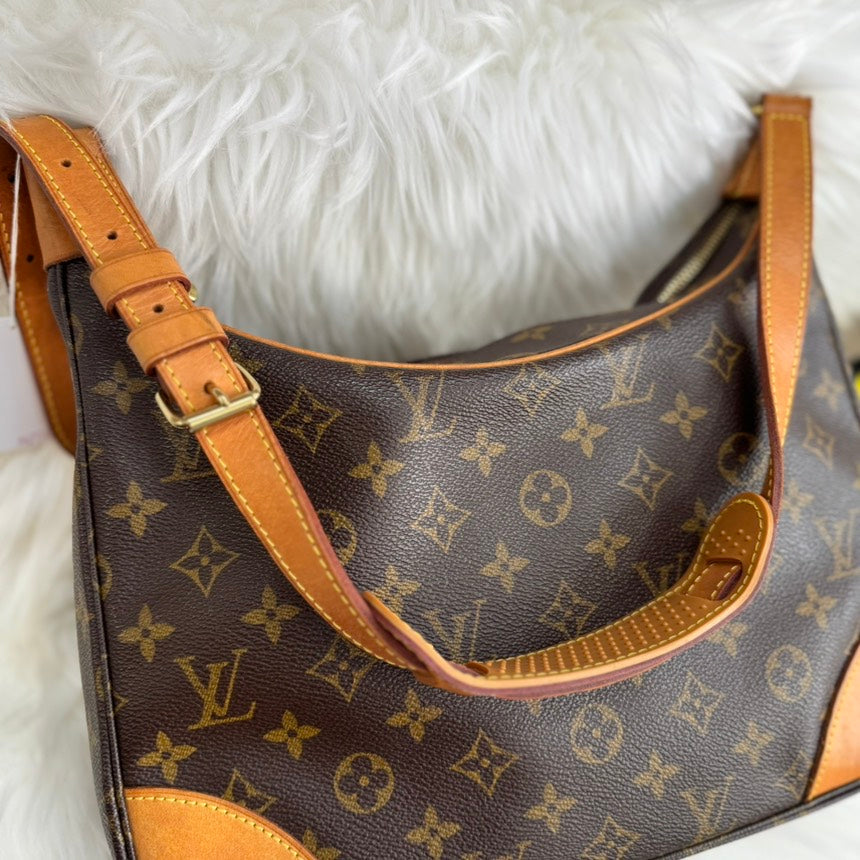 Louis Vuitton Monogram Boulogne Brown Shoulder Bag