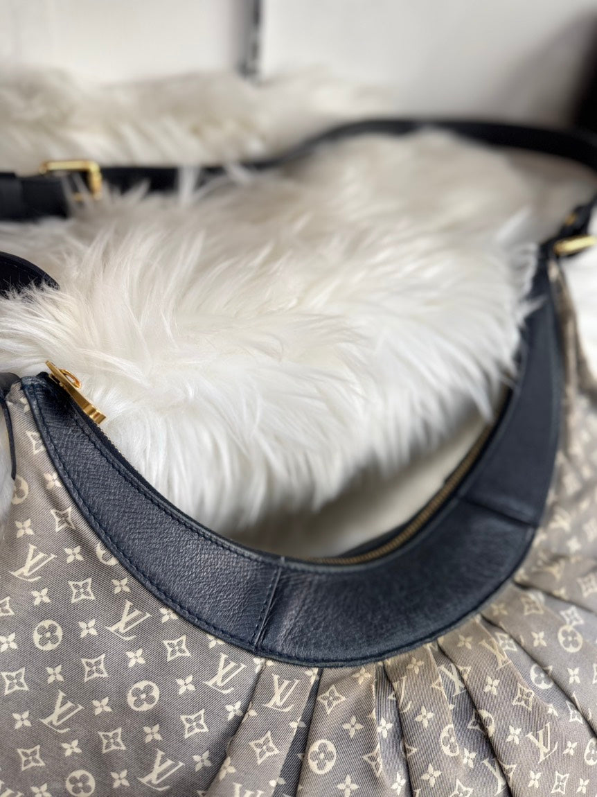Louis Vuitton Mini Lin Idylle Rhapsody MM Gray Shoulder Bag