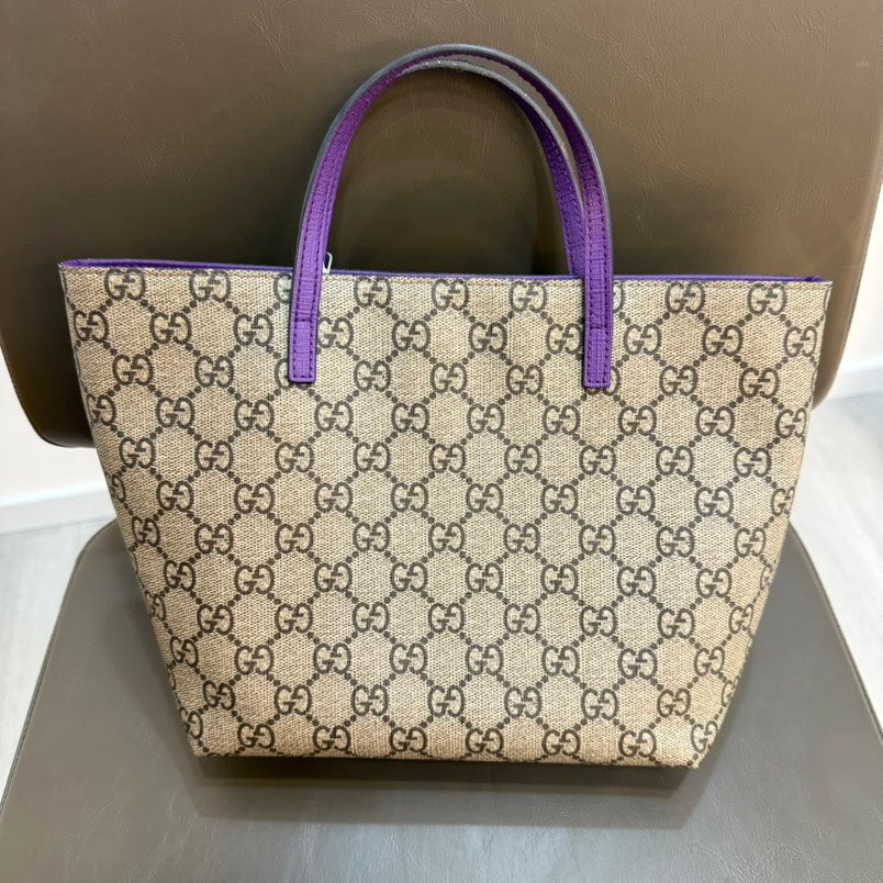 Gucci Rainbow GG Canvas Mini Tote Bag - Colorful Designer Handbag