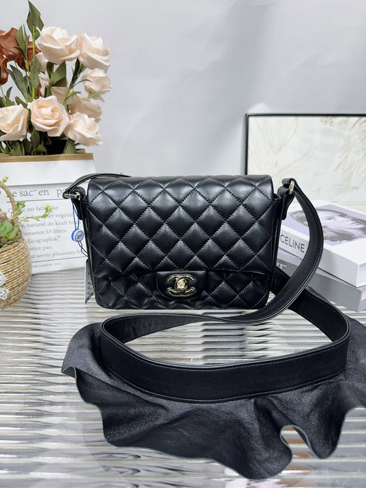 Chanel Classic Flap Black Shoulder Bag