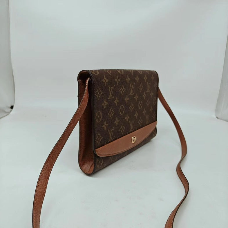 Louis Vuitton Bordeaux Monogram Vintage Crossbody Bag