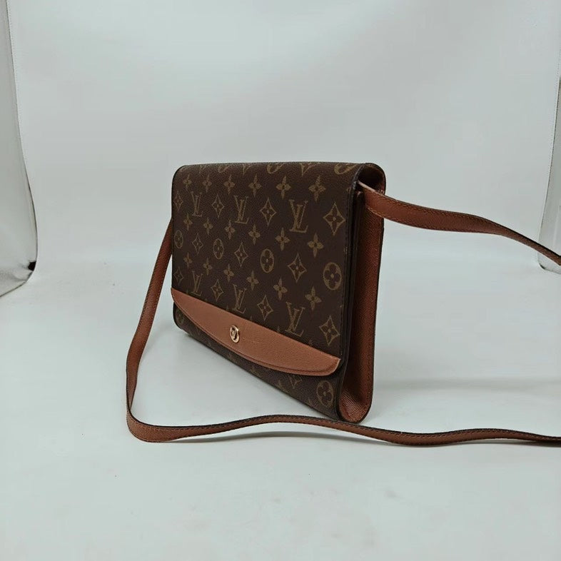 Louis Vuitton Bordeaux Monogram Vintage Crossbody Bag