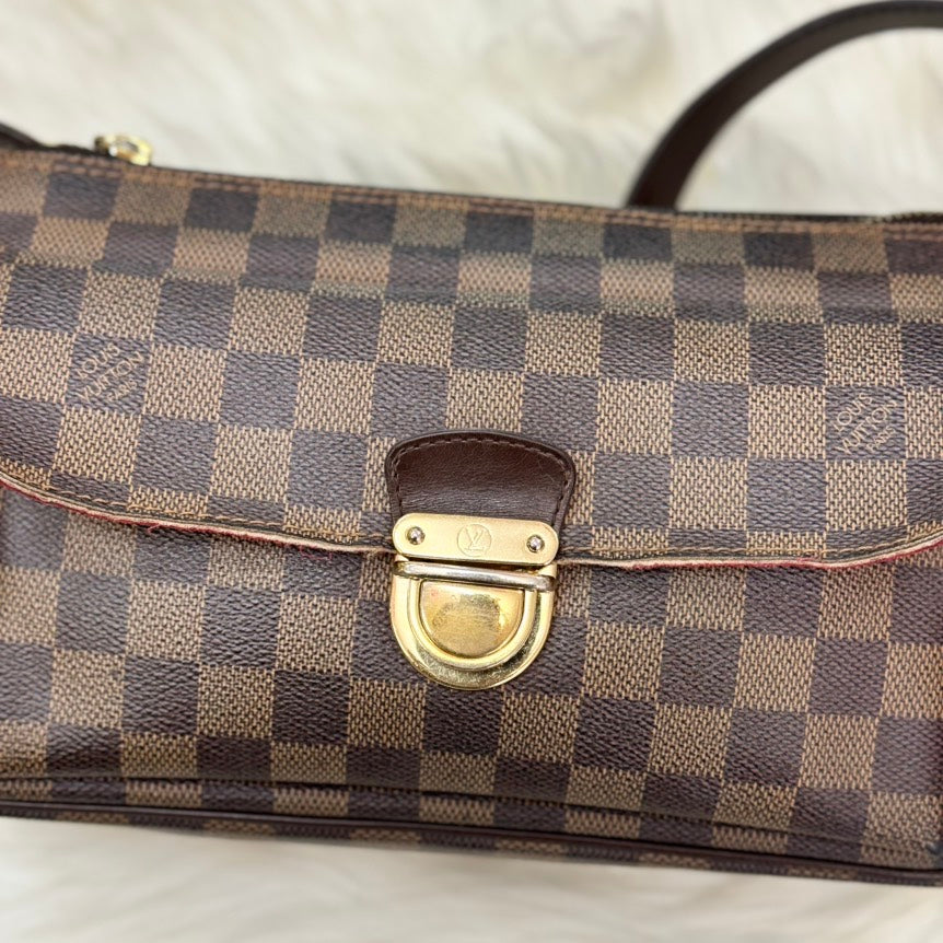 Louis Vuitton Damier Ebene Ravello GM Shoulder Bag - Brown Canvas
