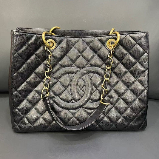 Chanel HY Black Quilted Tote Bag