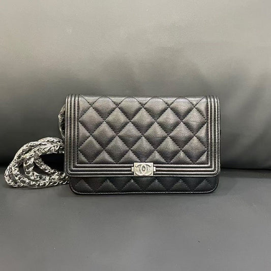 Chanel Classic Quilted Black Shoulder Bag