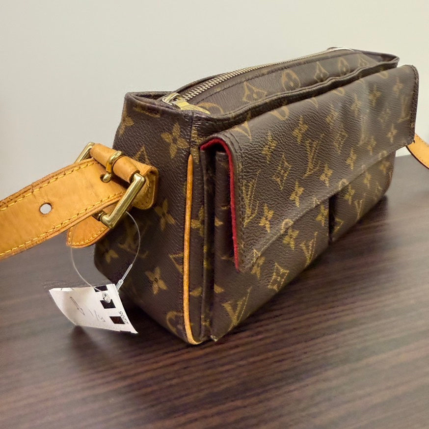 Louis Vuitton Monogram Viva Cite 2way Bag Brown Shoulder Bag LB114218