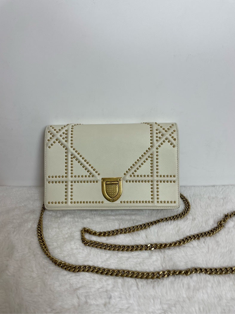Christian Dior Rama White Crossbody Bag
