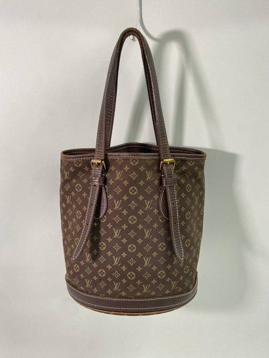 Louis Vuitton Bucket PM Monogram Canvas Brown Bucket Bag