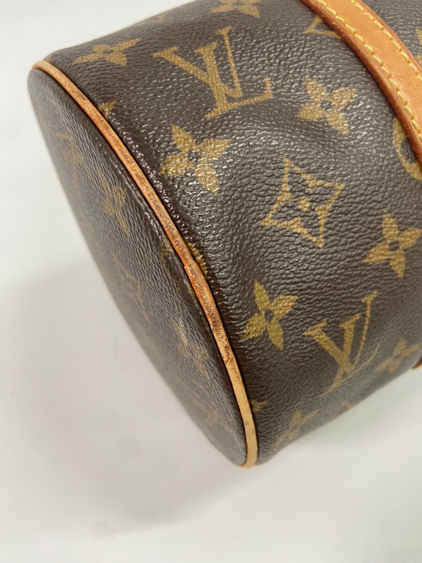 LOUIS VUITTON Monogram Papillon Brown Canvas Shoulder Bag