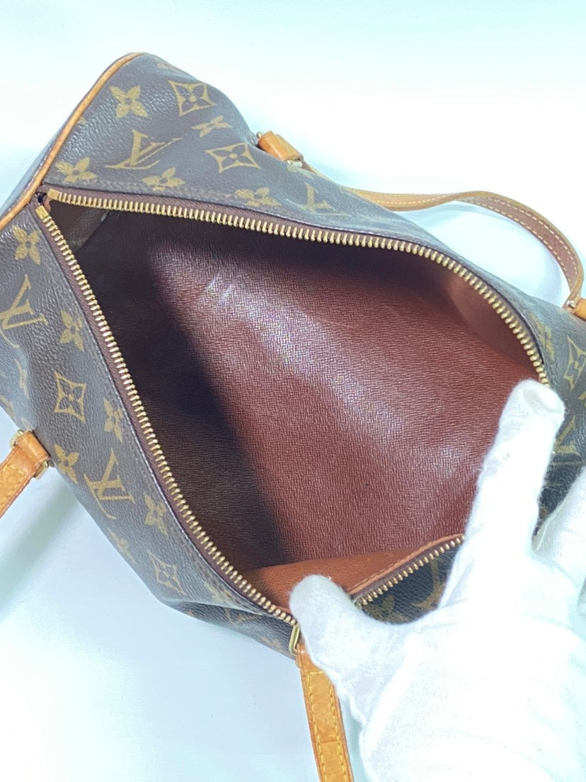 LOUIS VUITTON Monogram Papillon Brown Canvas Shoulder Bag