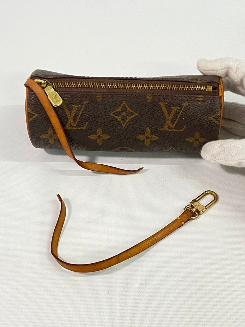 LOUIS VUITTON Monogram Papillon Brown Canvas Shoulder Bag