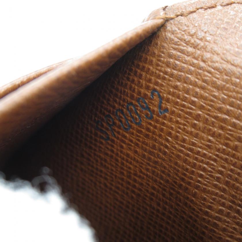 Pre-loved LOUIS VUITTON Porto Monnaie Vietresol Brown Bi-fold Wallet PVC Monogram