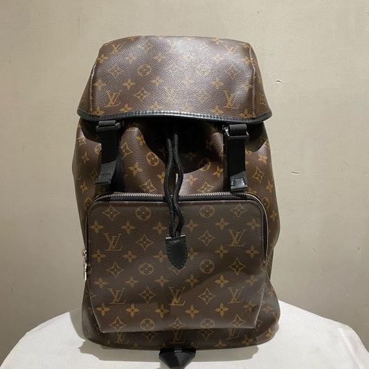 Louis Vuitton Travel Backpack Monogram Brown Canvas